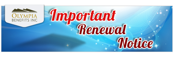 Renewal Notice